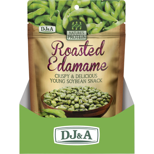 DJ&A Nature's Protein Roasted Edamame 12x50g - Cutprice Online