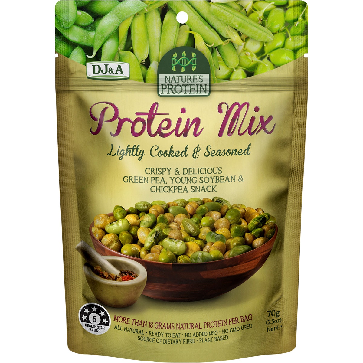 DJ&A Nature's Protein Mix 12x70g - Cutprice Online