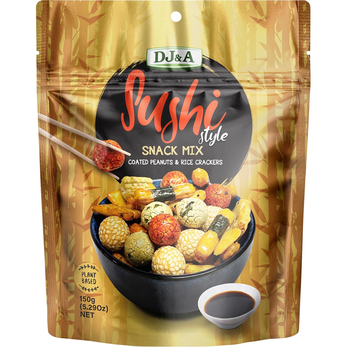 DJ&A Sushi Style Snack Mix 9x150g - Cutprice Online