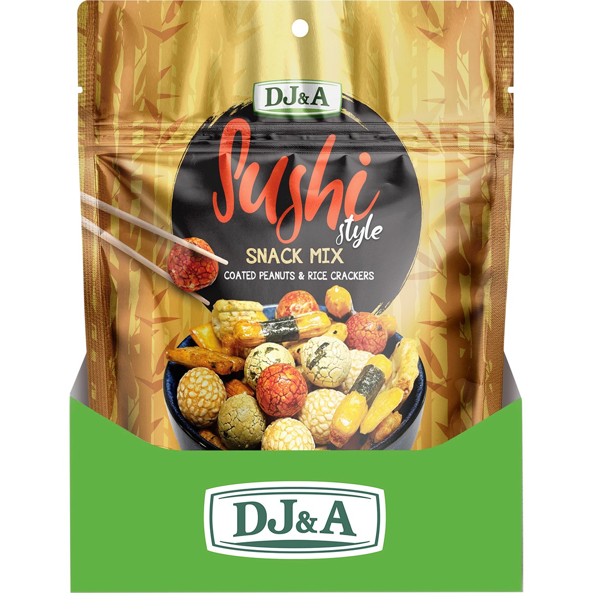 DJ&A Sushi Style Snack Mix 9x150g - Cutprice Online