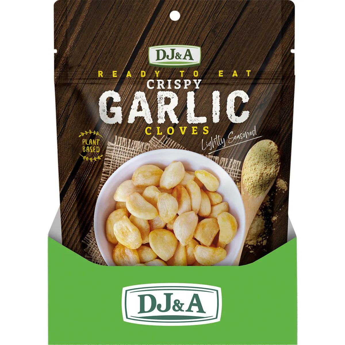 DJ&A Crispy Garlic Cloves 12x45g - Cutprice Online