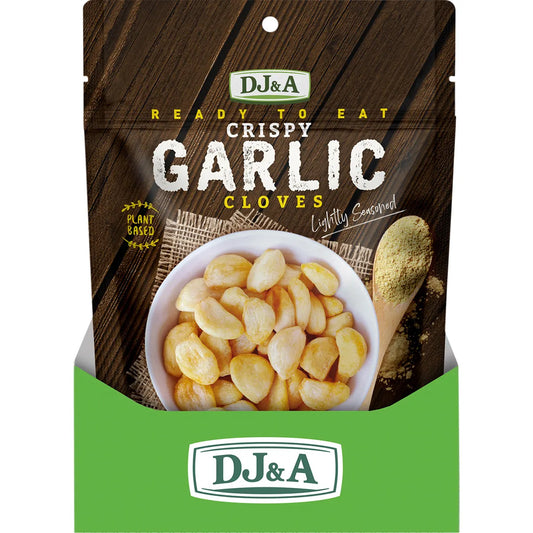 DJ&A Crispy Garlic Cloves 12x45g - Cutprice Online