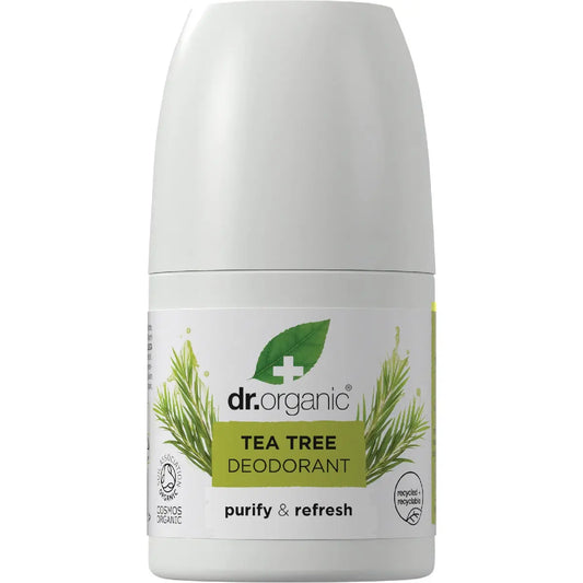 DR ORGANIC Roll-on Deodorant Organic Tea Tree 50ml DR ORGANIC