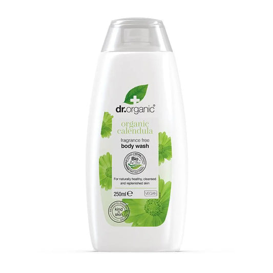 DR ORGANIC Fragrance Free Body Wash Organic Calendula 250ml DR ORGANIC