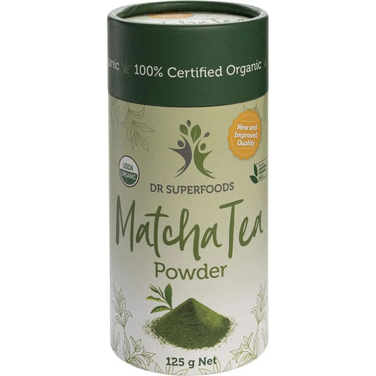 DR SUPERFOODS Matcha Tea Powder 125g DR SUPERFOODS