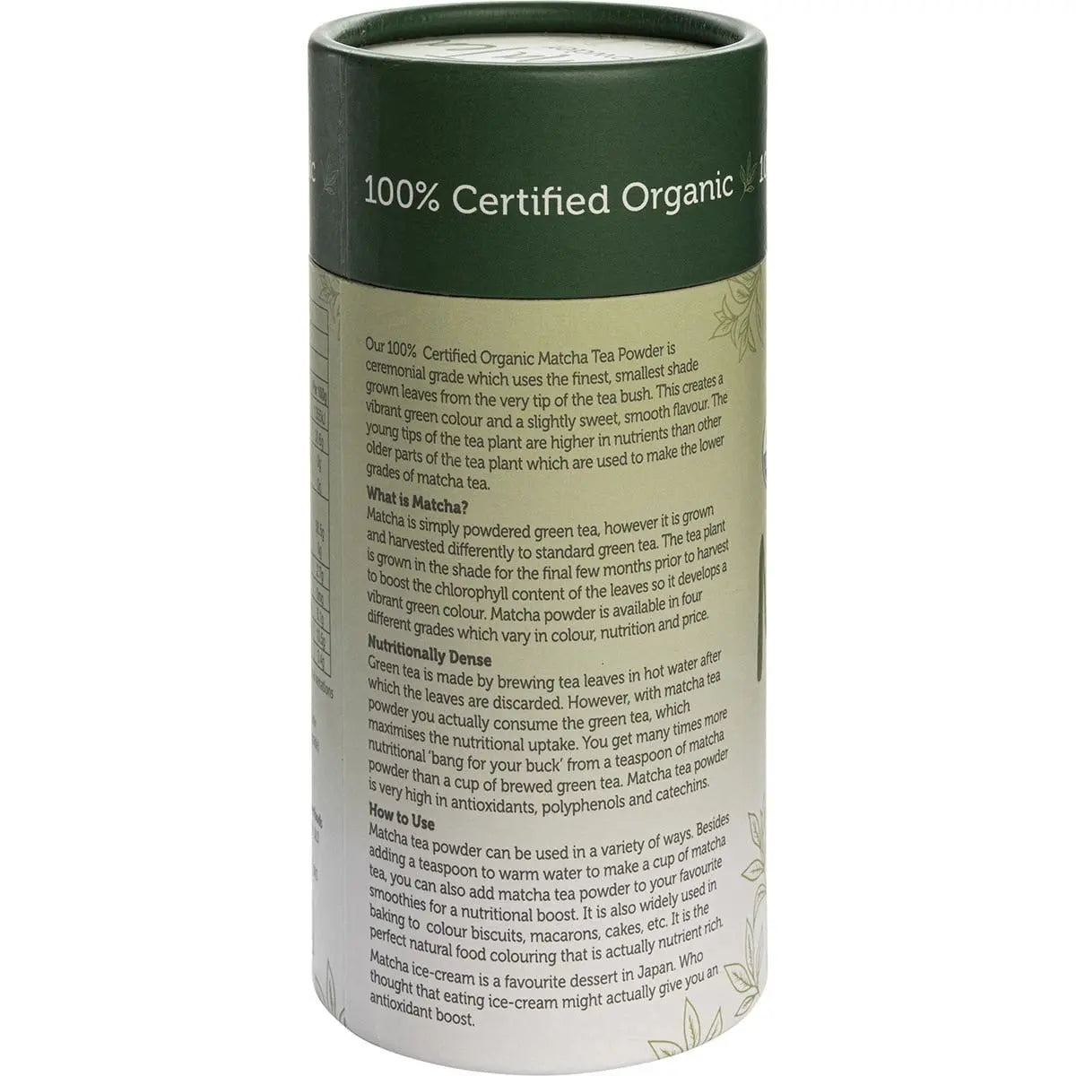 DR SUPERFOODS Matcha Tea Powder 125g DR SUPERFOODS