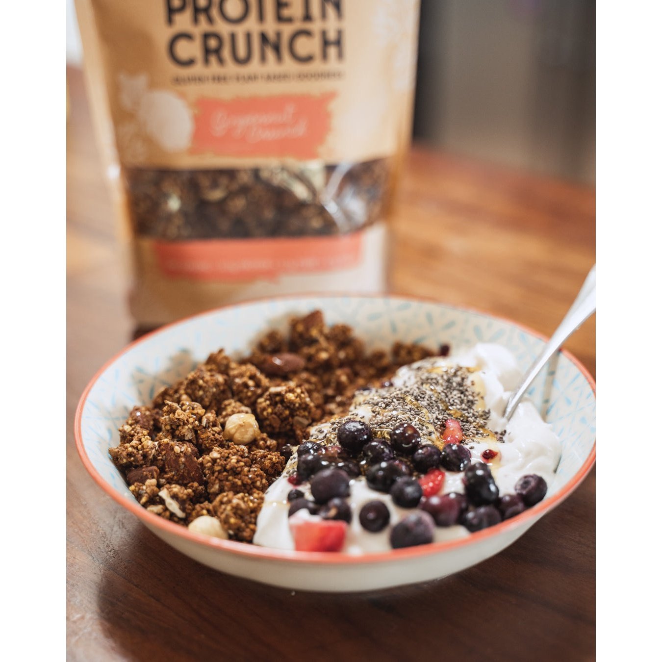 COASTAL CRUNCH Protein Crunch Granola Gingernut Crunch 320g Coastal Crunch