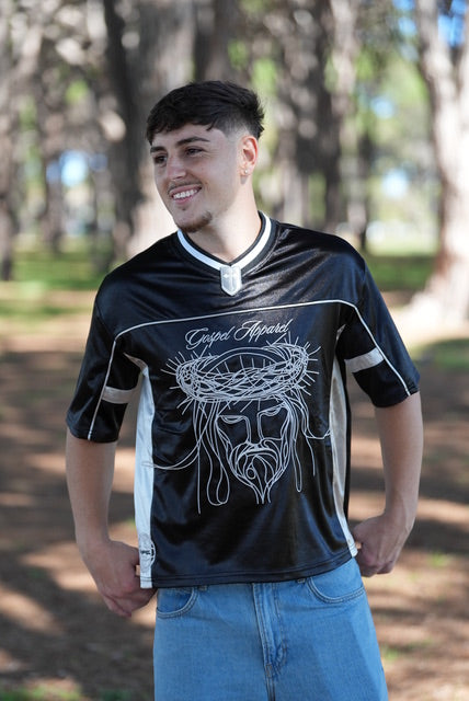 GOSPEL APPAREL - THE BLACK JESUS JERSEY