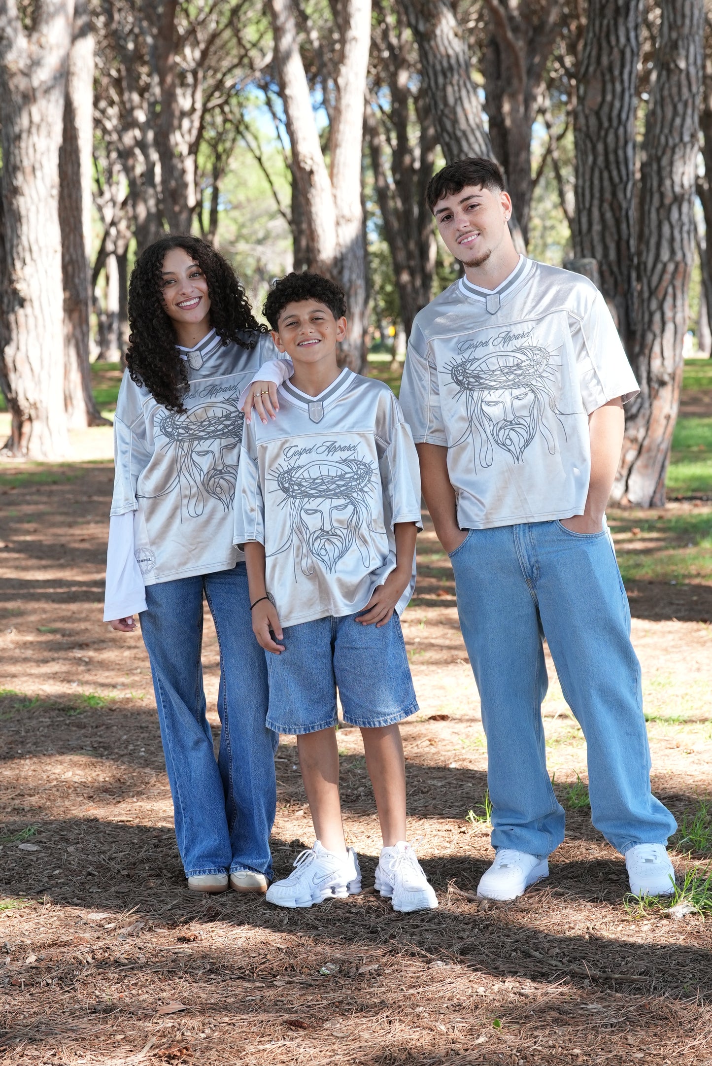 GOSPEL APPAREL - THE SILVER JESUS JERSEY