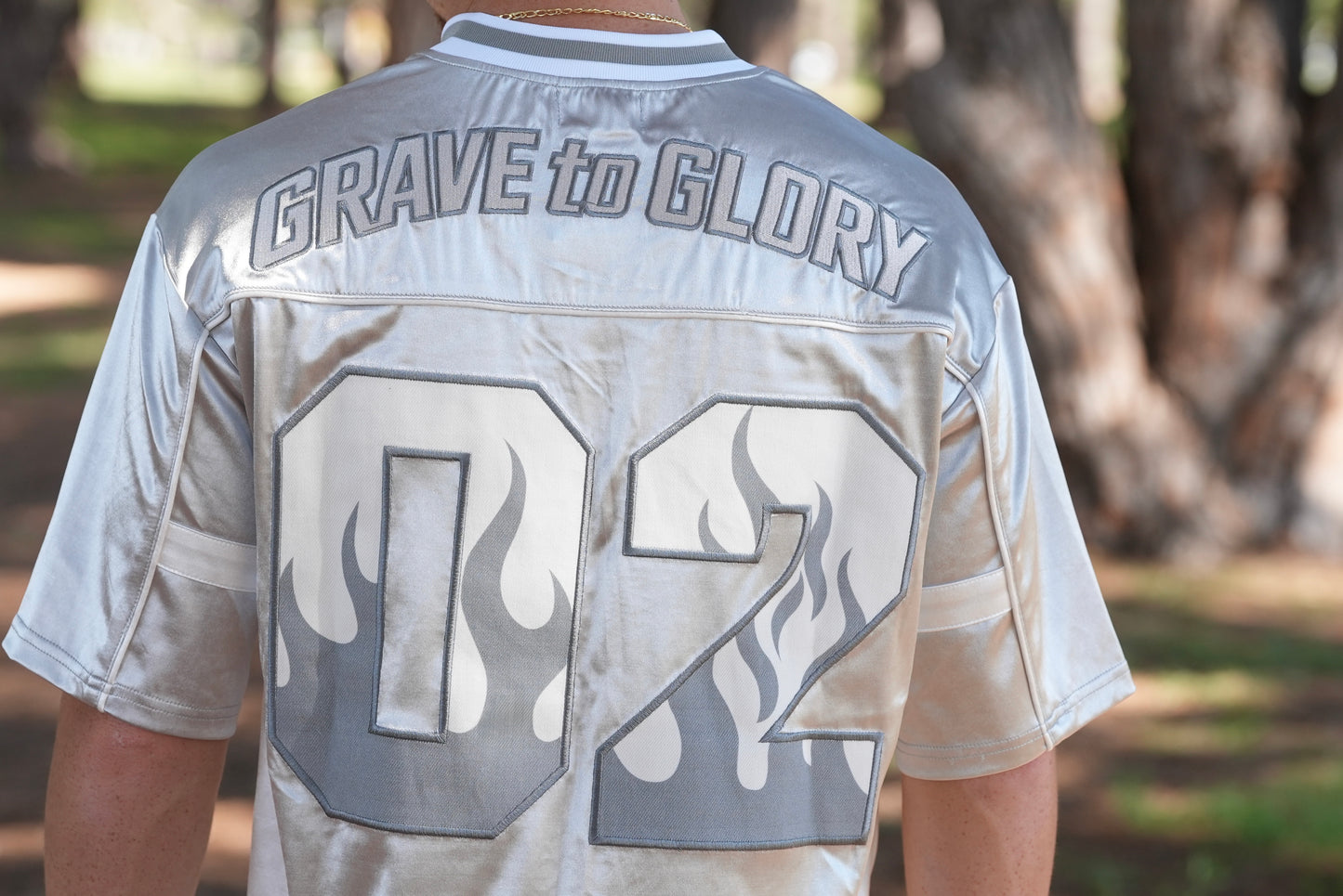 GOSPEL APPAREL - THE SILVER JESUS JERSEY