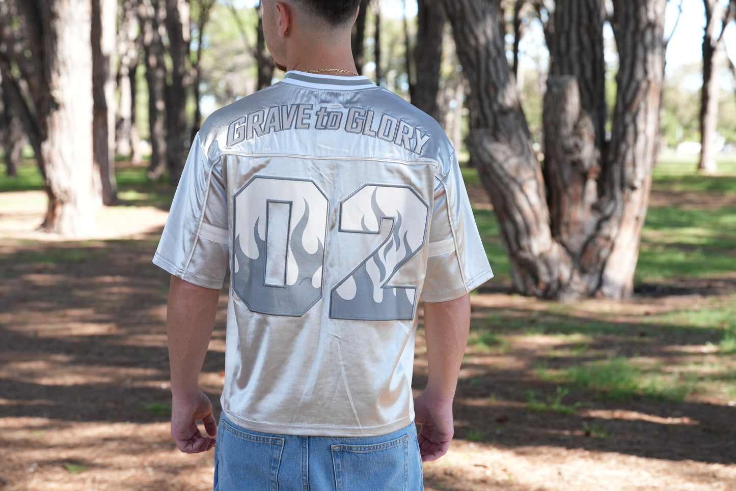GOSPEL APPAREL - THE SILVER JESUS JERSEY