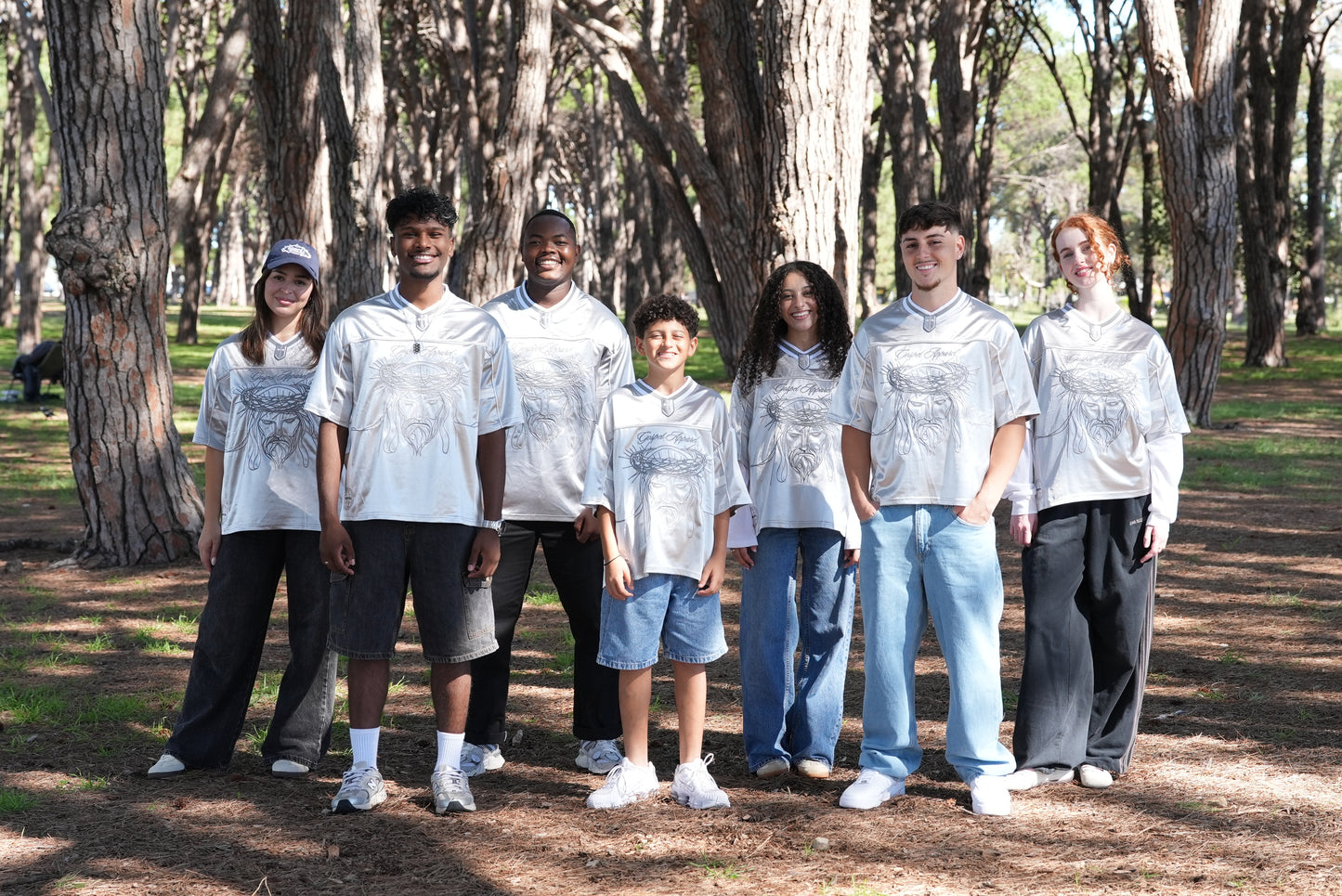 GOSPEL APPAREL - THE SILVER JESUS JERSEY