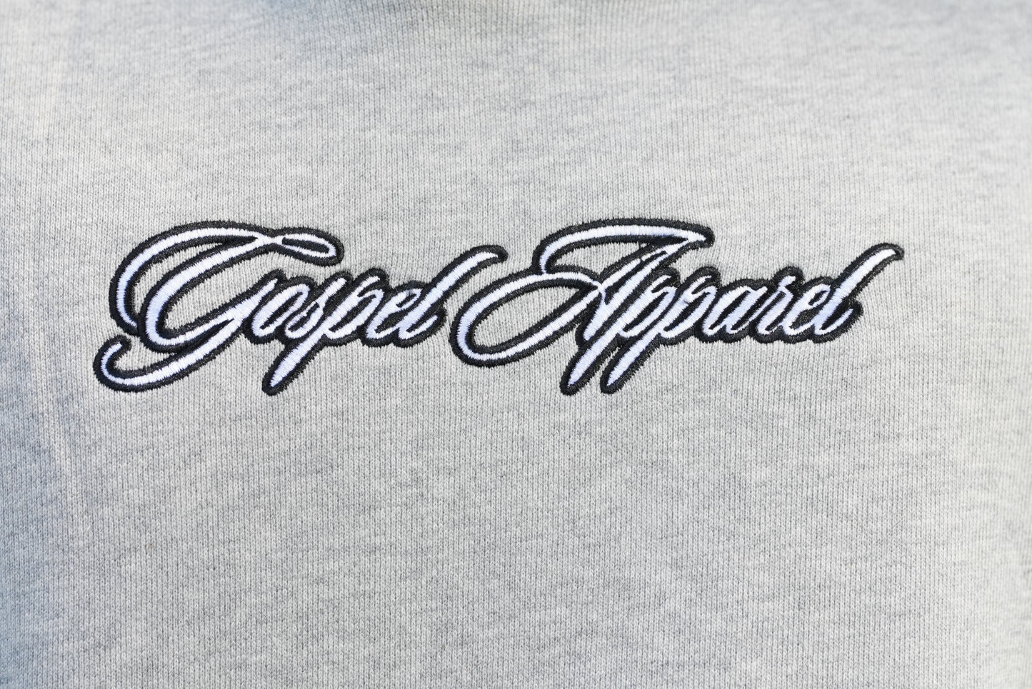 GOSPEL APPAREL - GREY GRAVE TO GLORY HOODIE