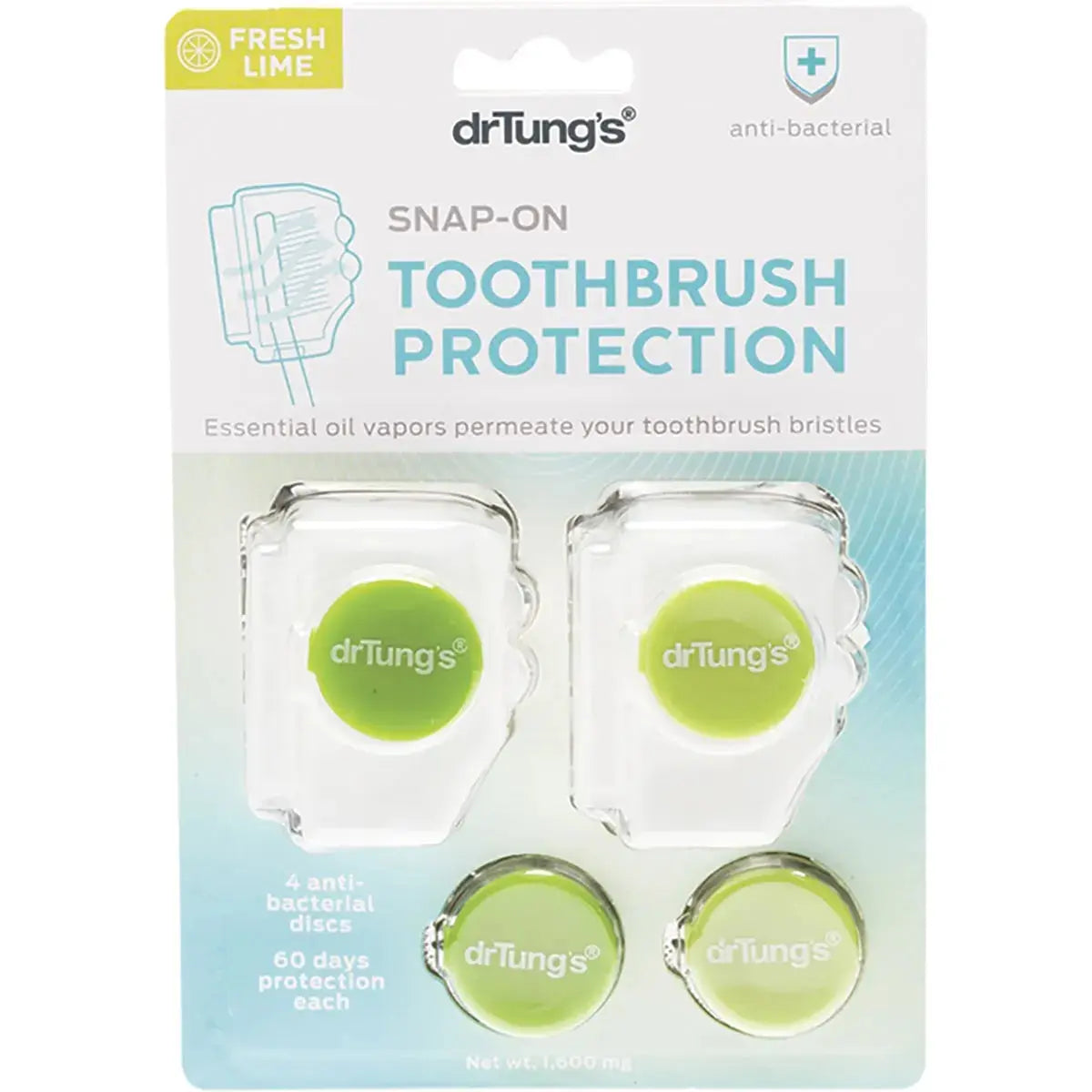 DR TUNG'S Toothbrush Protection Includes 2 Refills 2 DR TUNG