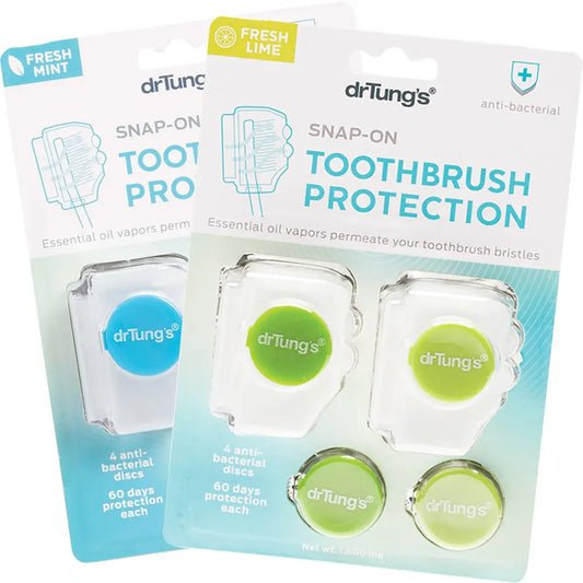 DR TUNG'S Toothbrush Protection Includes 2 Refills 2 DR TUNG