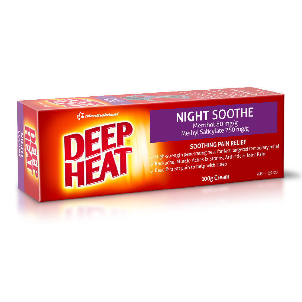 DEEP HEAT NIGHT SOOTHE 100g - Cutprice Online