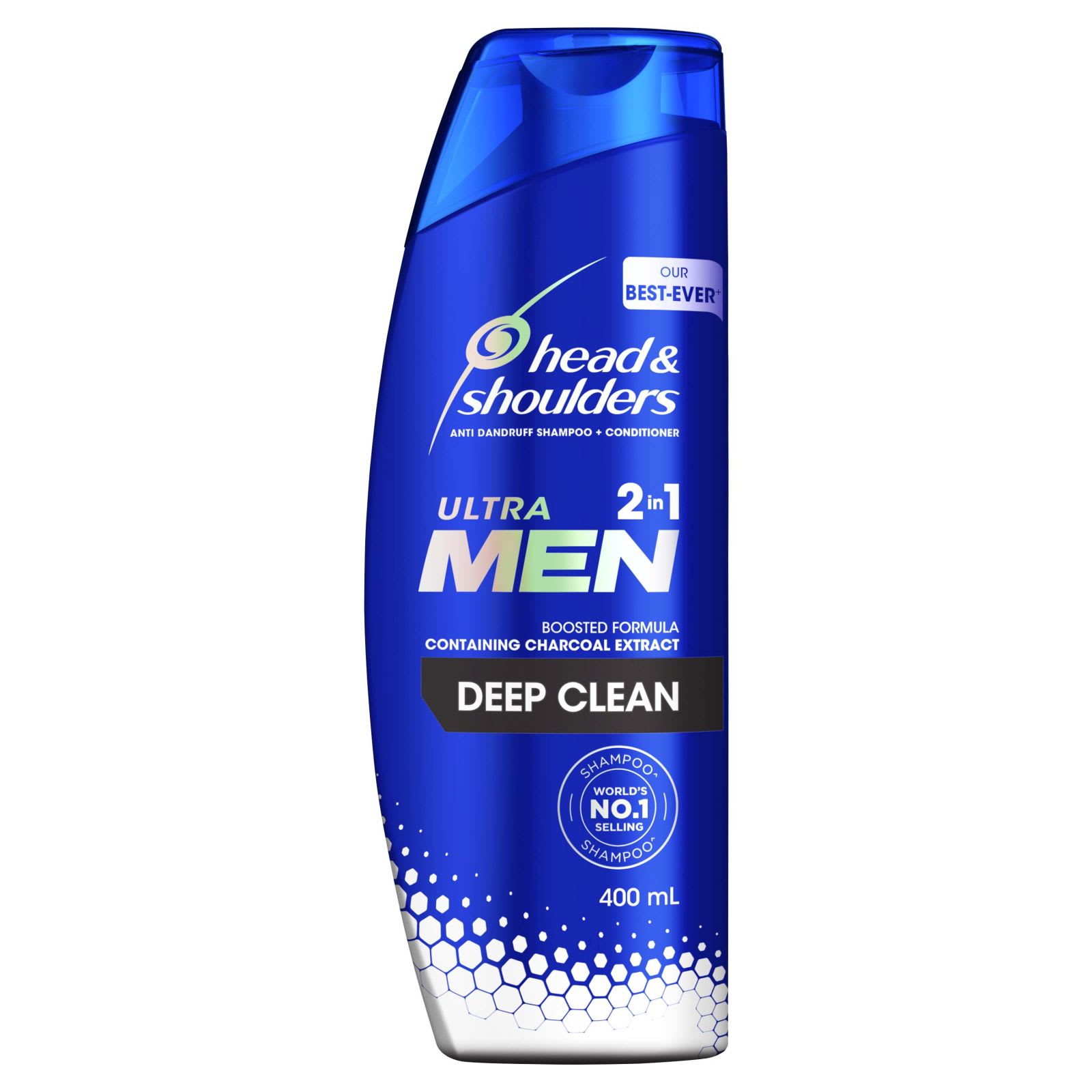 Head & Shoulders Ultra Men 2in1 Deep Clean Anti Dandruff Shampoo + Conditioner 400ml - Cutprice Online