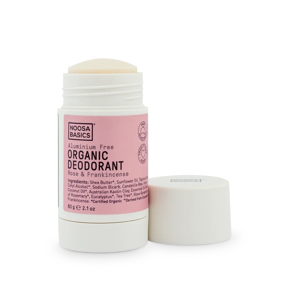 Noosa Basics Deodorant Stick Rose & Frankincense 60g