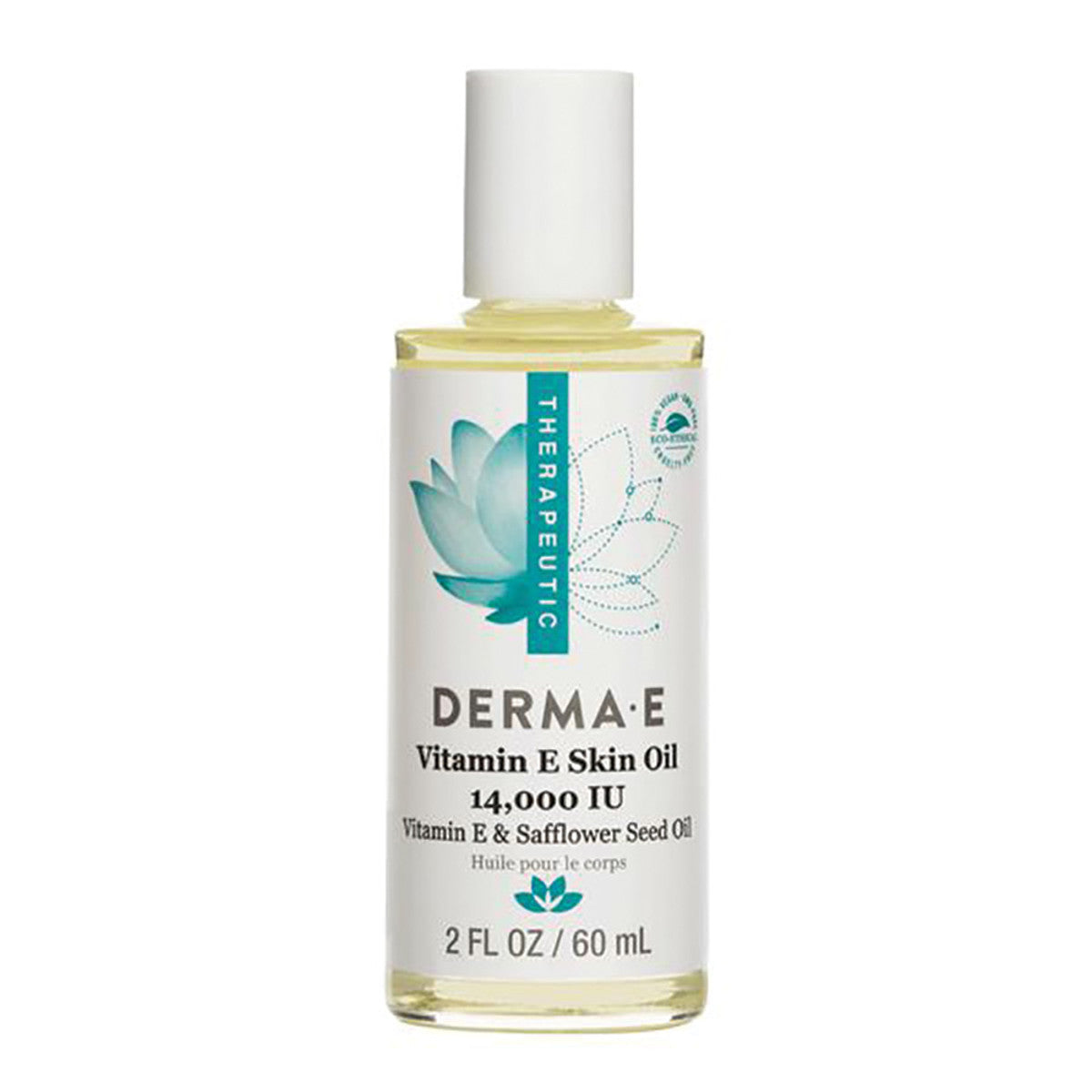 DermaE Therapeutic Vitamin E Skin Oil (14,000IU) with Vitamin E & Safflower Seed Oil 60ml - Cutprice Online