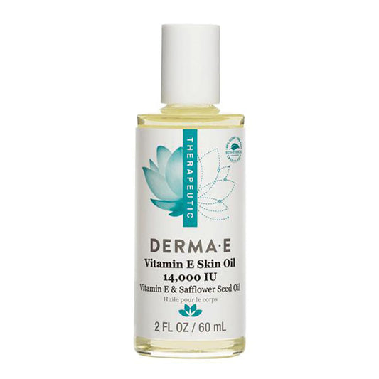 DermaE Therapeutic Vitamin E Skin Oil (14,000IU) with Vitamin E & Safflower Seed Oil 60ml - Cutprice Online