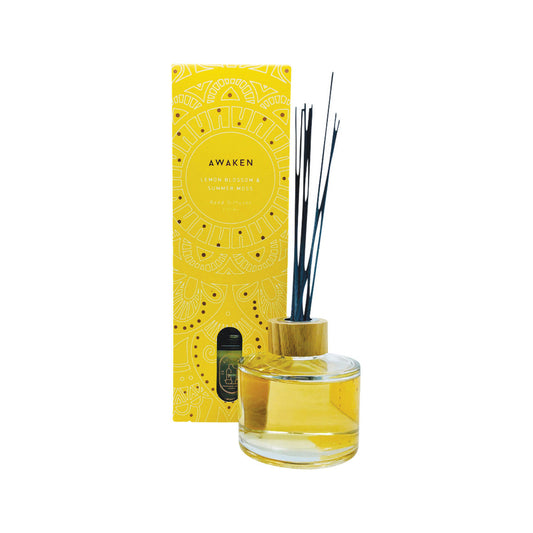 Distillery Fragrance House Reed Diffuser Awaken (Lemon Blossom & Summer Moss) 200ml - Cutprice Online