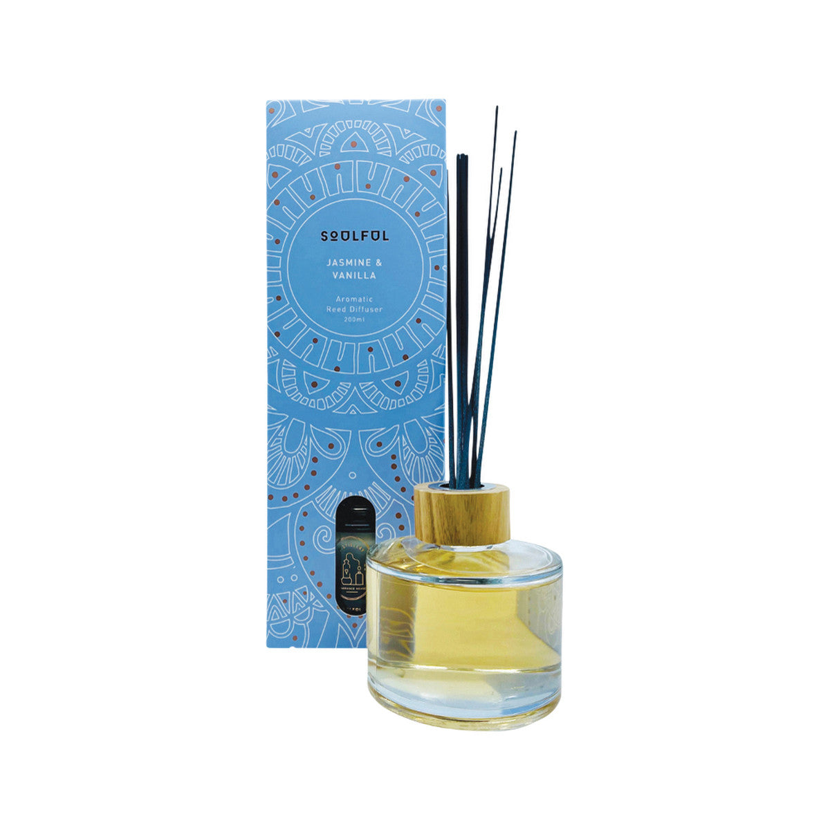Distillery Fragrance House Reed Diffuser Soulful (Jasmine & Vanilla) 200ml - Cutprice Online