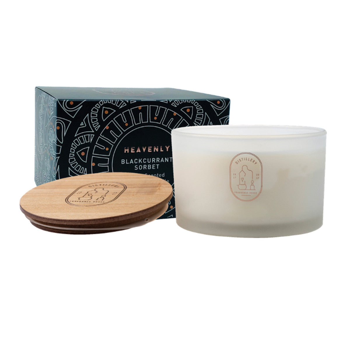 Distillery Fragrance House Soy Candle Heavenly (Blackcurrant Sorbet) 450g - Cutprice Online