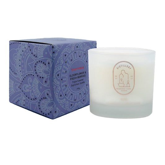 Distillery Fragrance House Soy Candle Temptress (Elderflower & Fresh Berries) 190g - Cutprice Online
