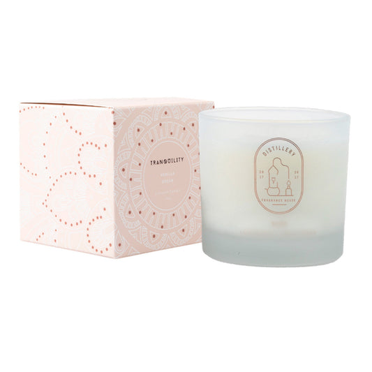Distillery Fragrance House Soy Candle Tranquility (Vanilla Dream) 190g - Cutprice Online