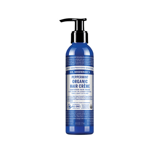 Dr. Bronner's Organic Hair Creme Peppermint 177ml DR. BRONNER'S