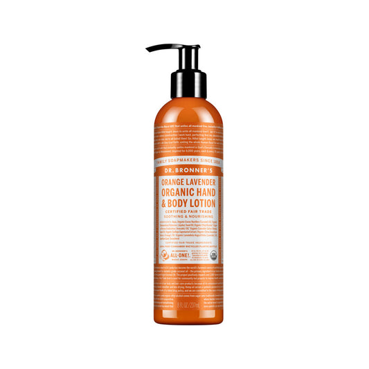 Dr. Bronner's Organic Hand & Body Lotion Orange Lavender 237ml DR. BRONNER'S
