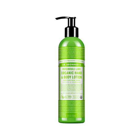 Dr. Bronner's Organic Hand & Body Lotion Patchouli Lime 237ml DR. BRONNER'S