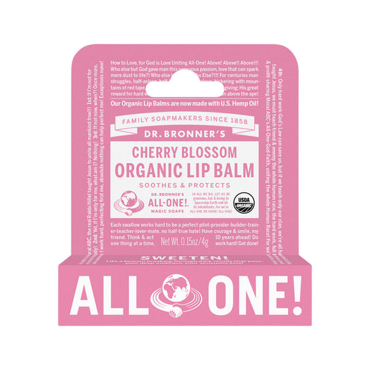 Dr. Bronner's Organic Lip Balm Cherry Blossom 4g DR. BRONNER'S