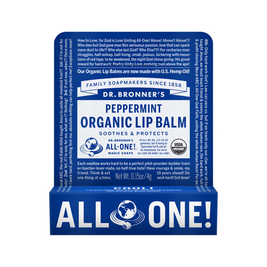 Dr. Bronner's Organic Lip Balm Peppermint 4g - Cutprice Online