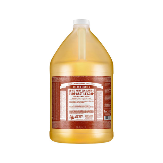 Dr. Bronner's Pure-Castile Soap Liquid (Hemp 18-in-1) Eucalyptus 3.78L - Cutprice Online