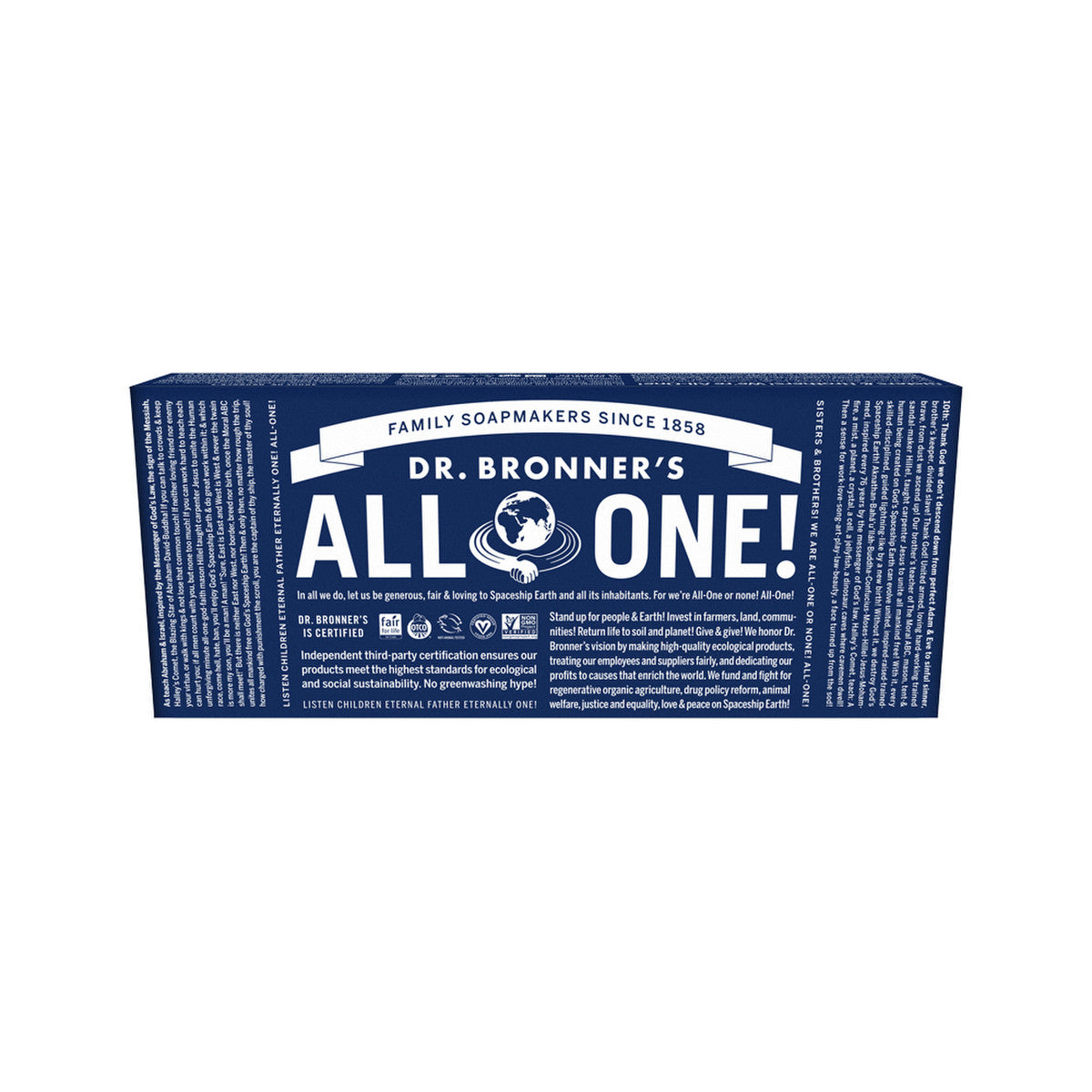 Dr. Bronner's Pure-Castile Soap Liquid (Hemp 18-in-1) Rainbow Sampler 59ml x 6 Pack - Cutprice Online