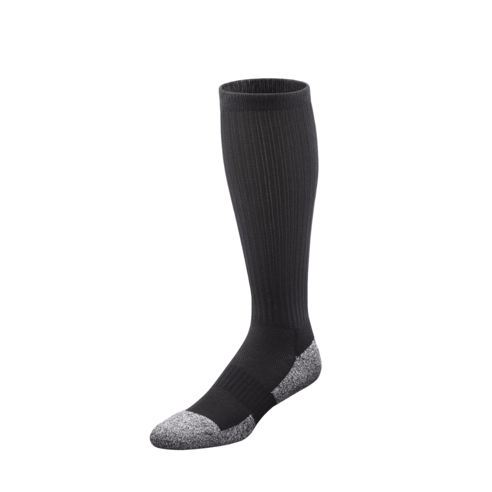 Diabetic Sock Unisex 15-20mmHg White - LARGE