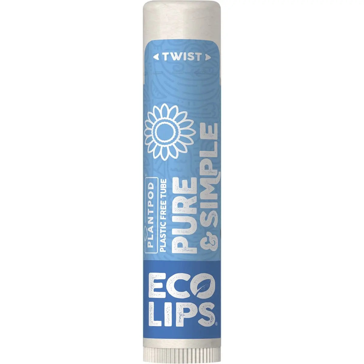 ECO LIPS Lip Balm Pure & Simple - Vanilla 4.25g 24PK ECO LIPS