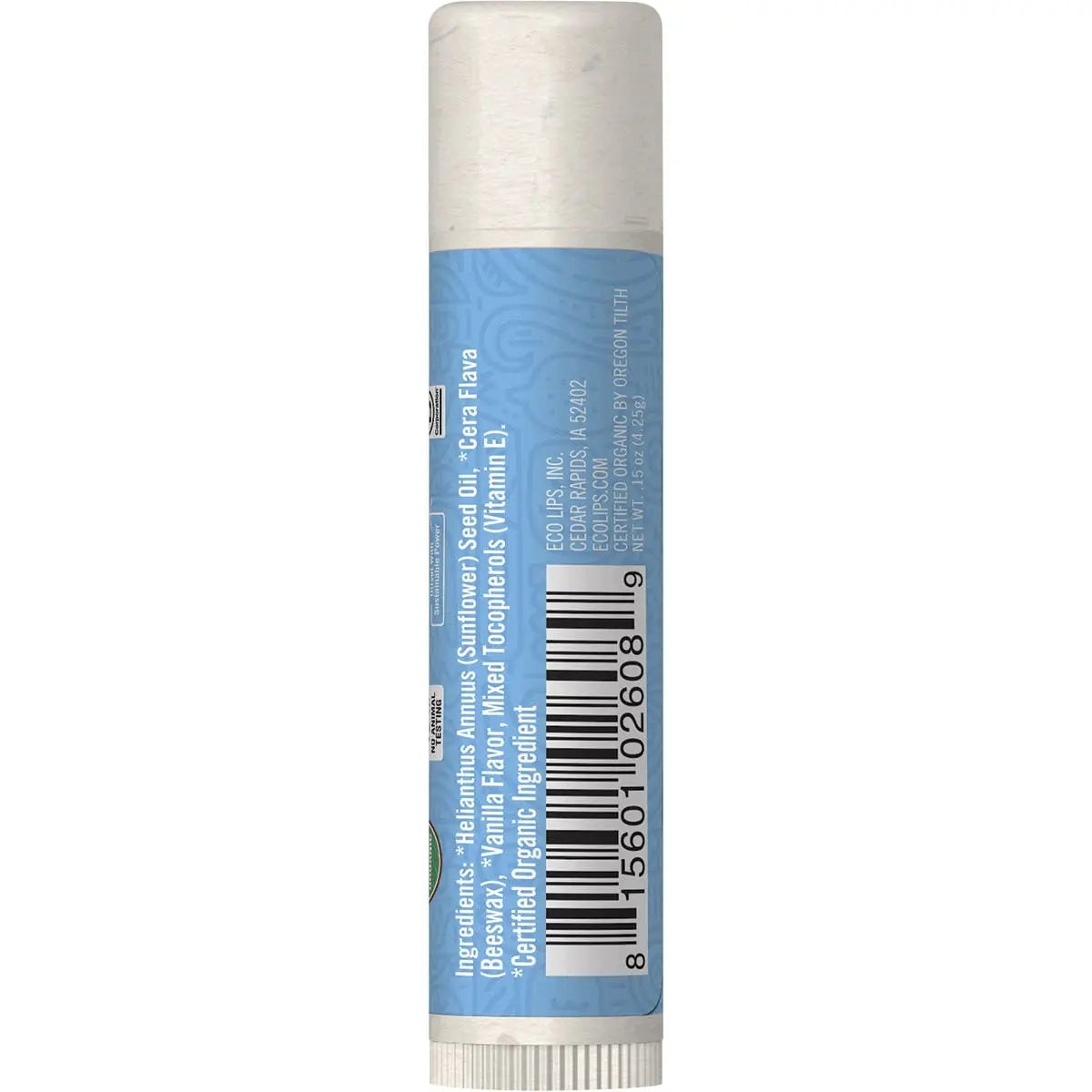 ECO LIPS Lip Balm Pure & Simple - Vanilla 4.25g 24PK ECO LIPS