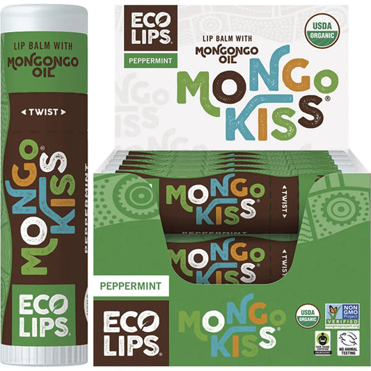 ECO LIPS Lip Balm  Mongo Kiss - Peppermint - 15x7g ECO LIPS