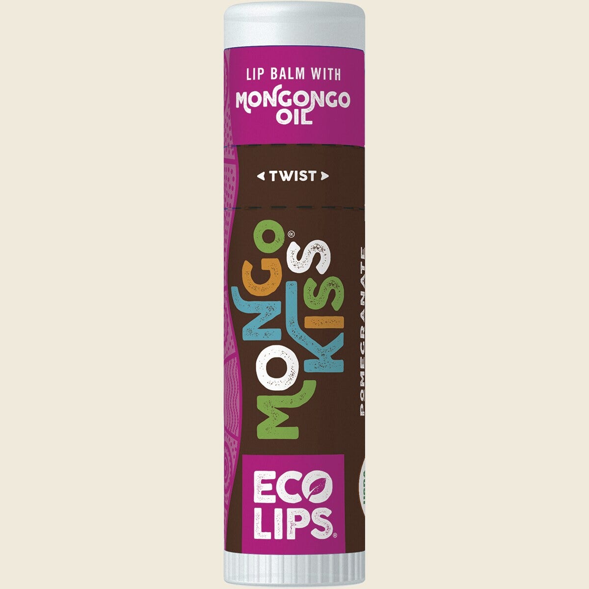 ECO LIPS Lip Balm Mongo Kiss - Pomegranate 7g