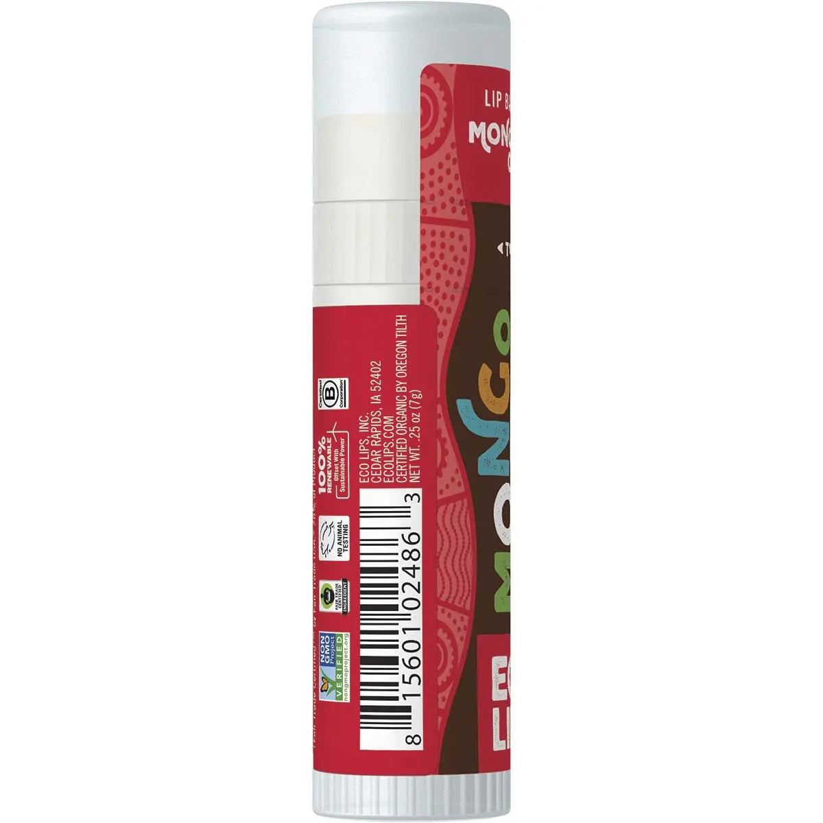 ECO LIPS Lip Balm  Mongo Kiss - Yumberry - 15x7g ECO LIPS
