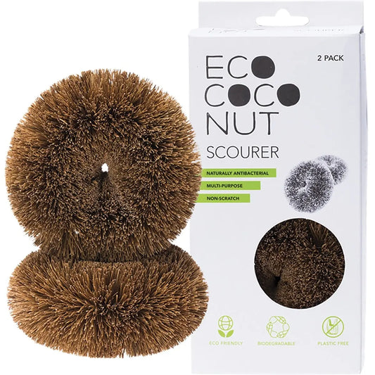 ECOCOCONUT Coconut Fibre Scourer 2 ECOCOCONUT