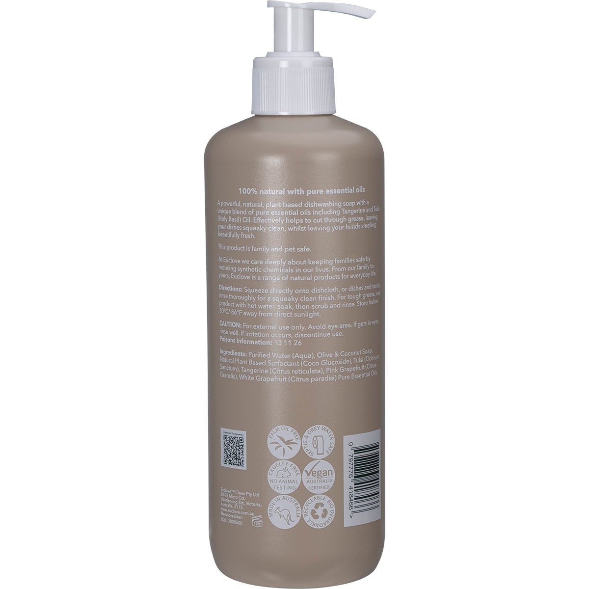 Euclove Dish Soap 500ml - Cutprice Online