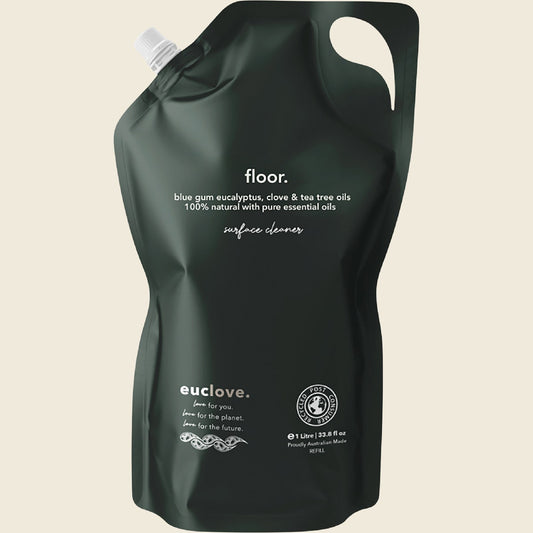 Euclove Floor Cleaner Refill Eucalyptus, Clove & Tea Tree 1L