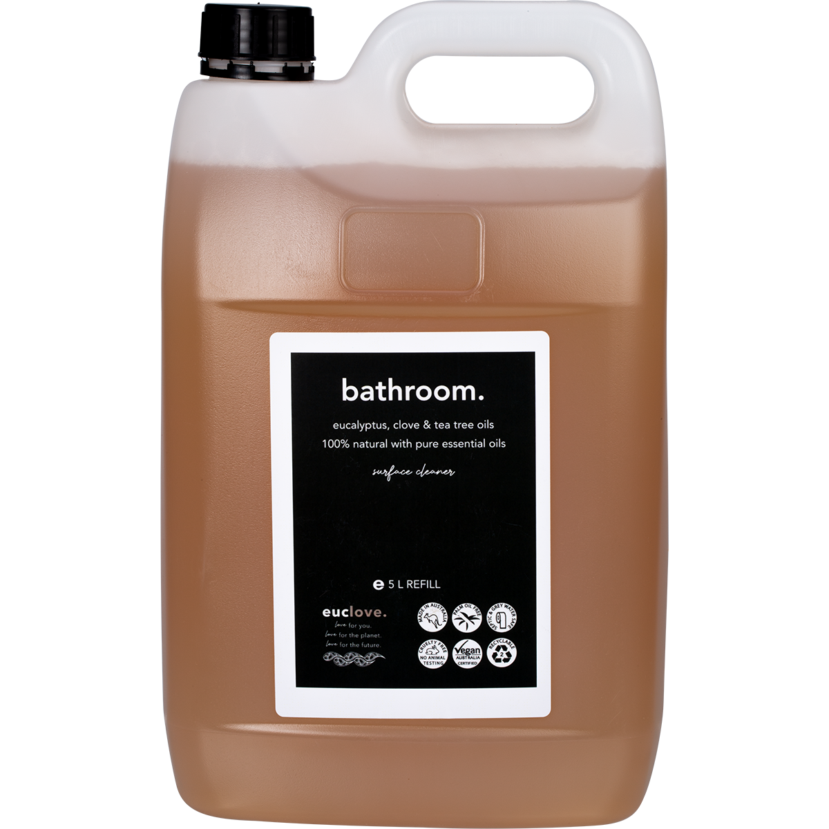Euclove Bathroom Cleaner Eucalyptus, Clove & Tea Tree 5 Litres