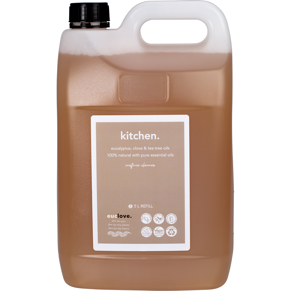 Euclove Kitchen Cleaner Eucalyptus, Clove & Tea Tree 5 Litres