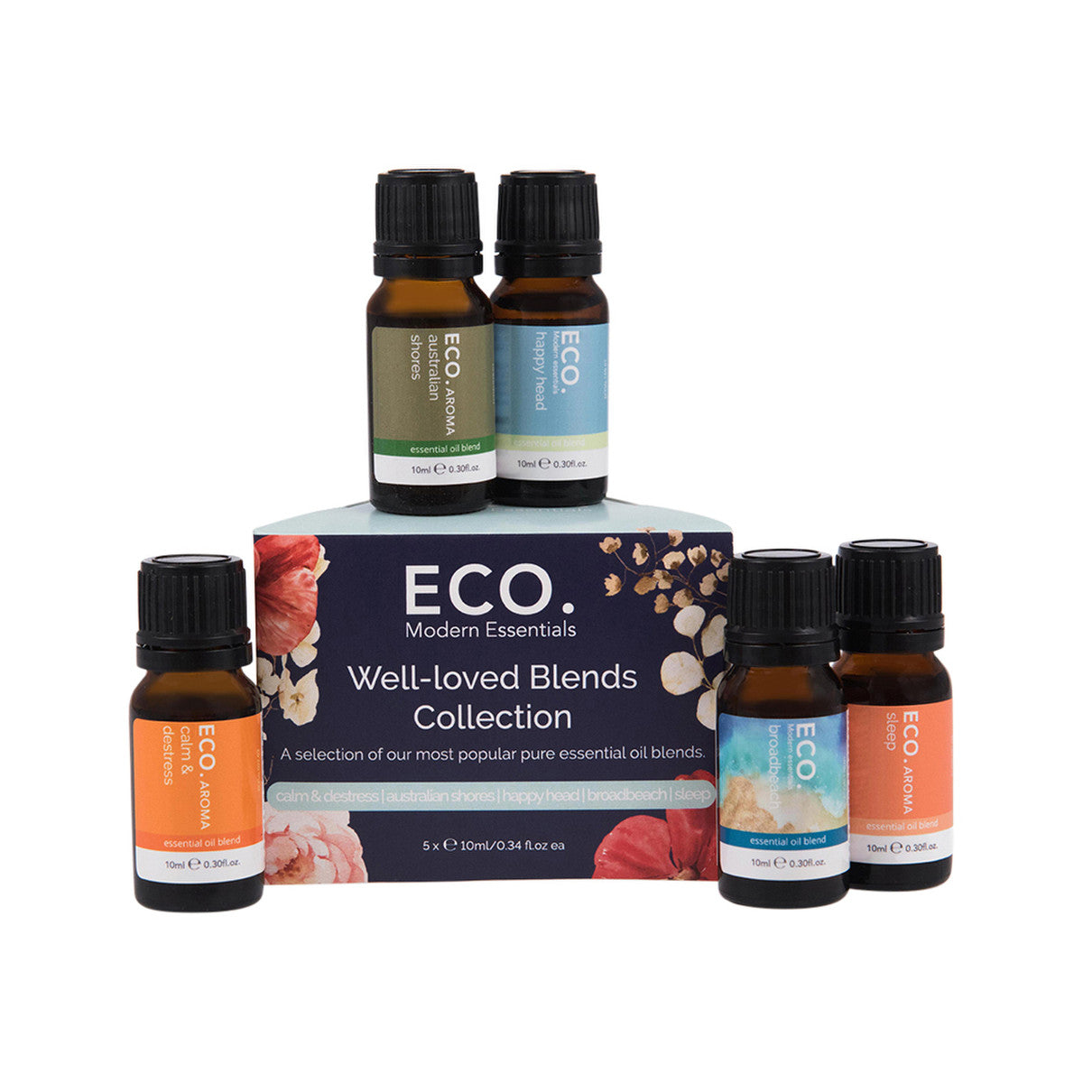 ECO. Modern Essentials Essential Oil Well-Loved Blends Collection 10ml x 5 Pack - Cutprice Online