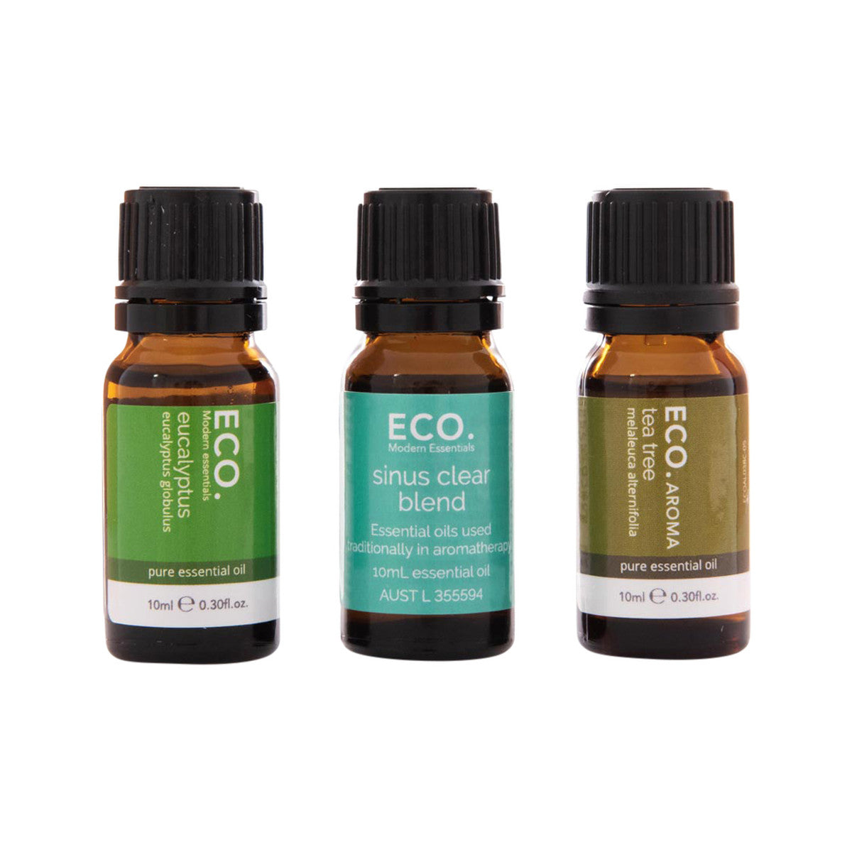 ECO. Modern Essentials Essential Oil Trio Fight The Flu 10ml x 3 Pack ECO MODERN ESSENTIALS
