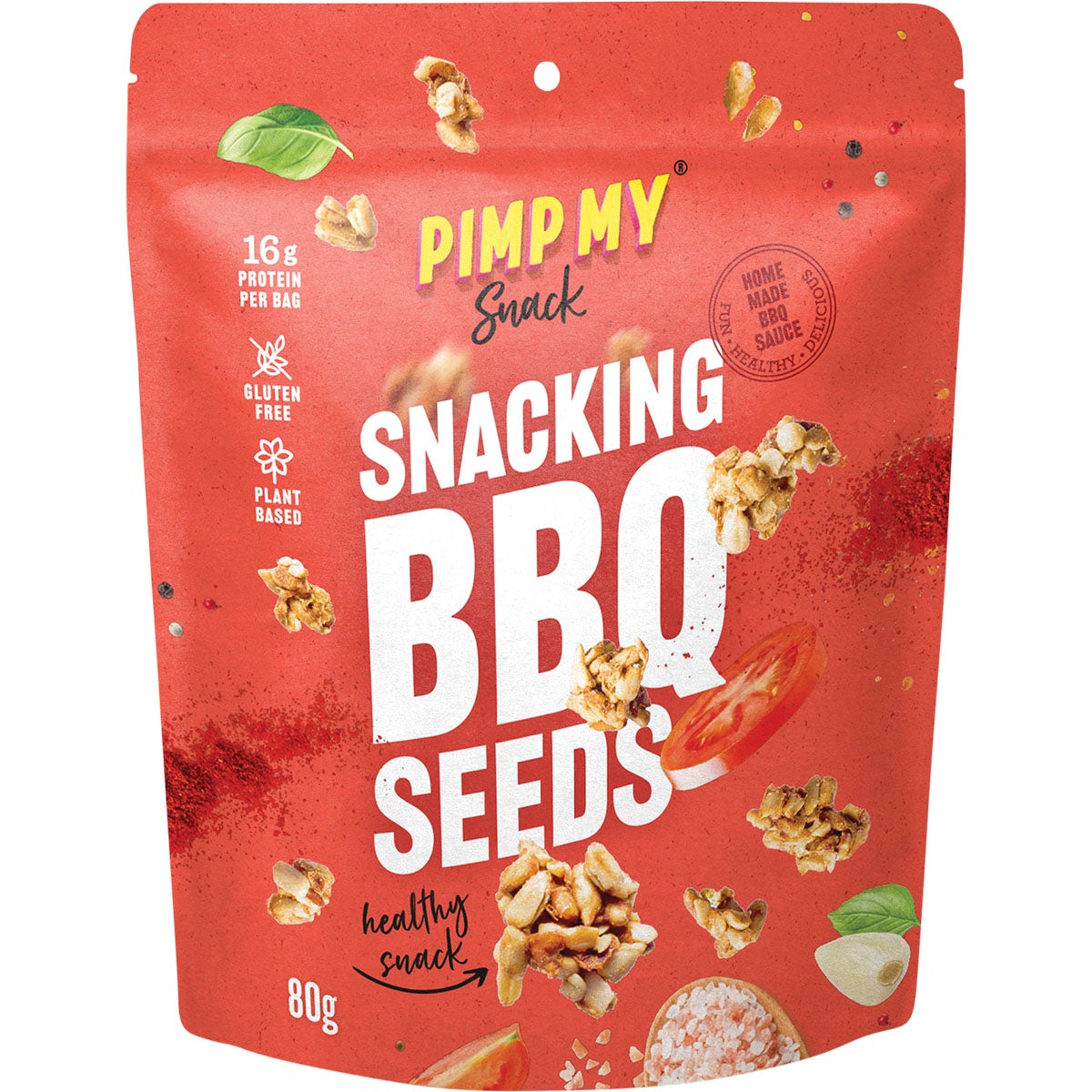 PIMP MY SNACK Snacking BBQ Seeds 80g - Cutprice Online
